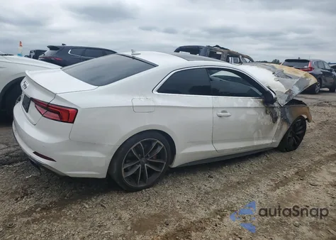 2018 Audi S5 Premium Plus из США, поврежденный, VIN WAUP4AF56JA002324